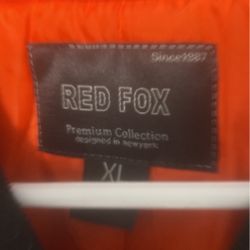 Red Fox Bomber Jacket 