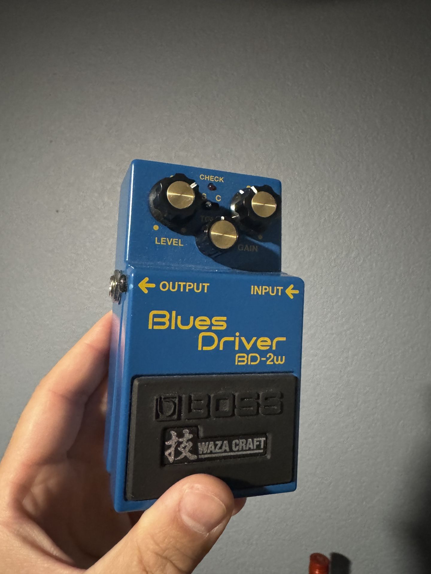 Boss Blues Driver Waza Craft Pedal