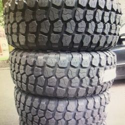 4 new tires 35/{link removed} Ironman mud terrain