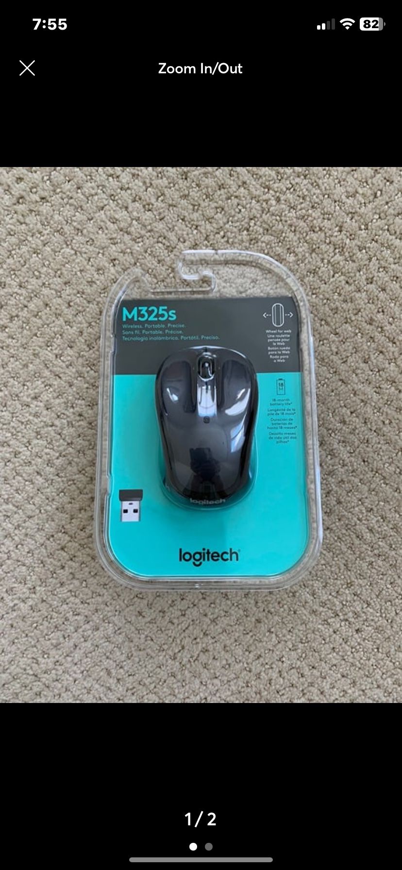 Logitech M325S Wireless Mouse – NEW
