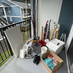 IKEA Glass Vase with Brown Dried Bouquet - 60”