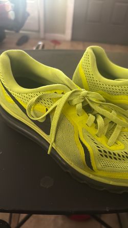 Nike Air Max lime green