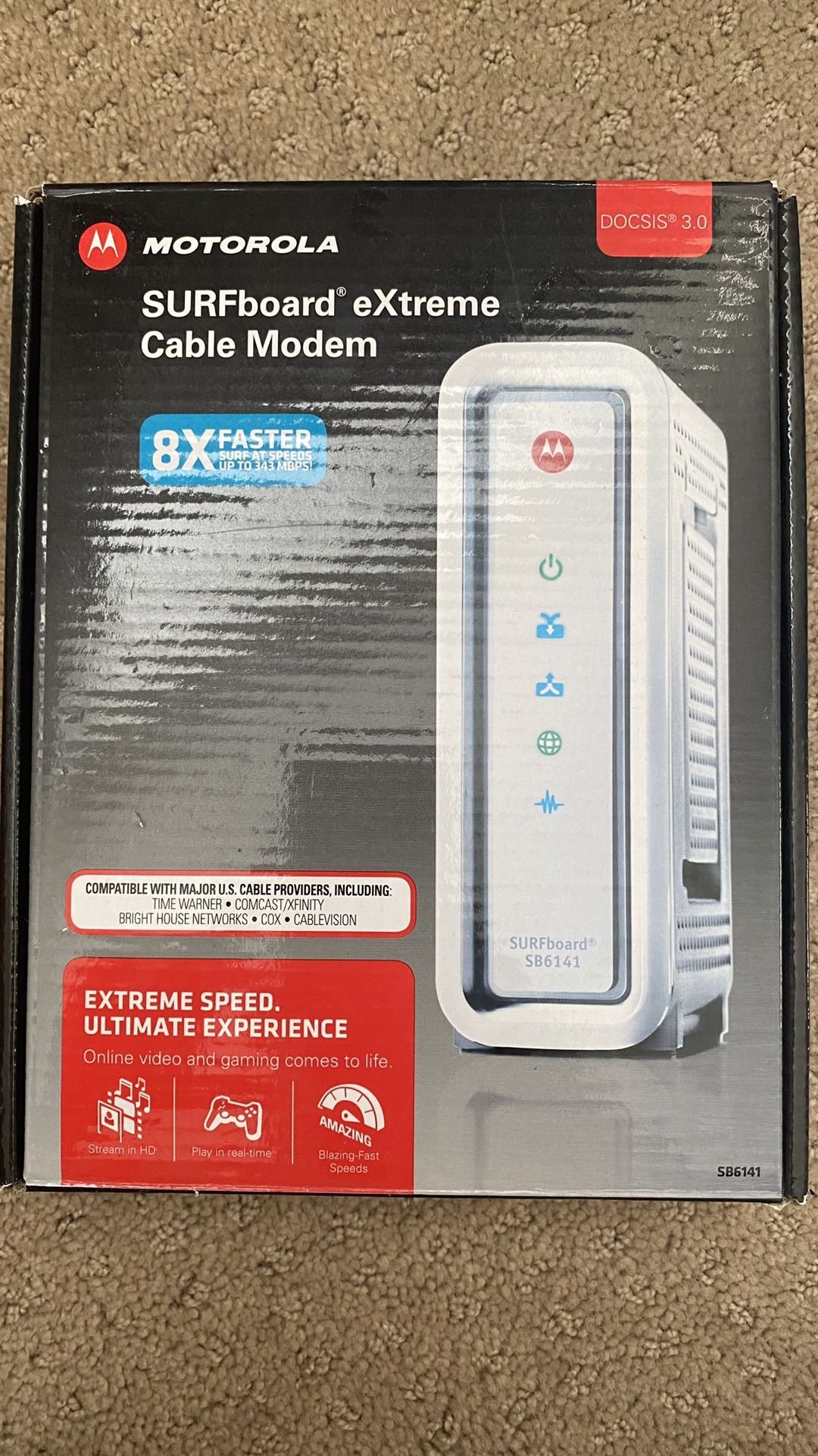 Motorola SURFboard 6141 eXtreme Cable Modem