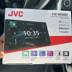 Brand New JVC Monitor With Receiver