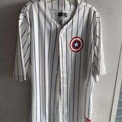Disney Marvel Captain American Jersey 
