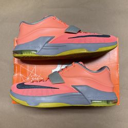 Nike Zoom KD 7 Kevin Durant 35,000 Degrees Mens basketball shoes sz 14 Rare!