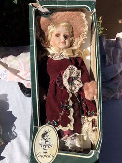 Geppetto Porcelain Victorian doll new