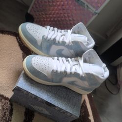 Nike Air Jordans Baby Blue