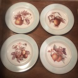 Ralph Lauren Fruit Blossom I-IV Vintage Plates