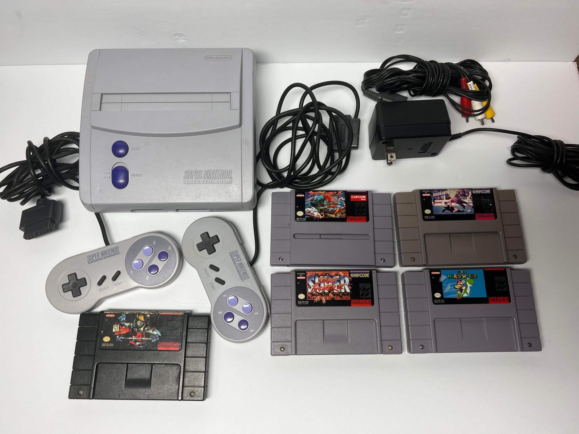 Nintendo Super Nes Control Deck Model:SNS-101