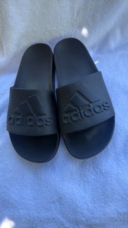 Adidas Adilette Slide Sandals Black  size 9
