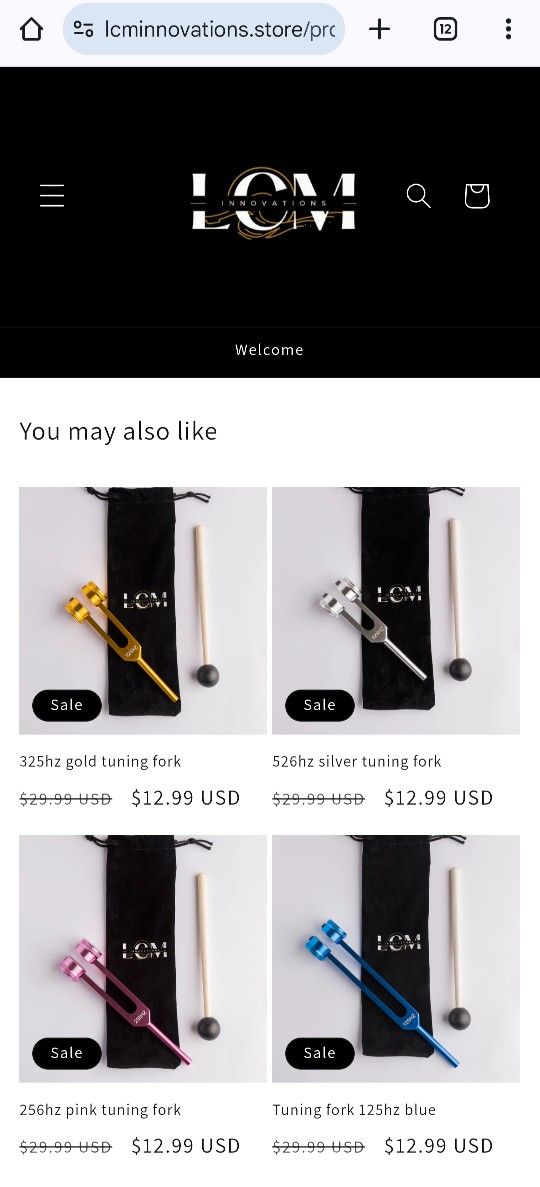 Tuning Fork Set