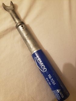 Lightly used 30 in.Lbs torque wrench