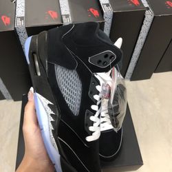 Air Jordan 5s Black Metallic Reimagined 