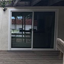 96” x 80” windor slider with screen.