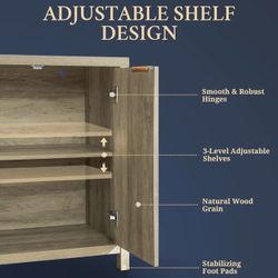 Fluted Cabinet,Dining Room, Living