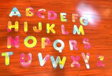 Numbers & letters -colorful-abc, alphabet, math, reading, scrapebook, bulletin board, classroom