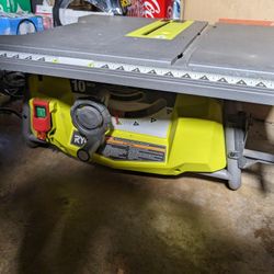 10 Inch Ryobi Compact Portable Corded Table Saw