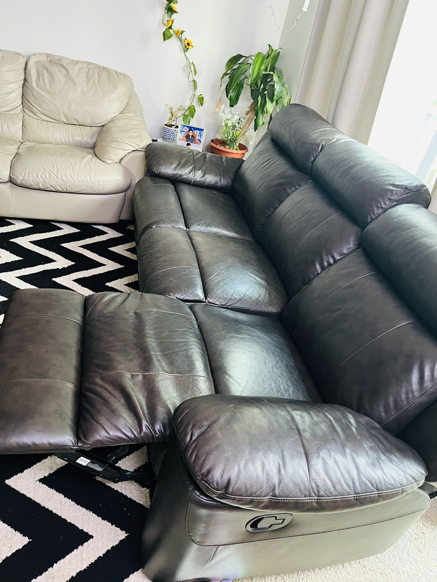 Top Grain Leather Sofa Recliner for Sale in Natick, MA OfferUp
