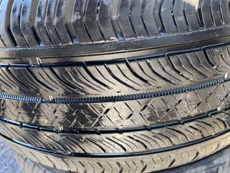 19” 2 used tires 245/40R19 continental