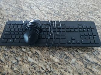 Mouse and keyboard