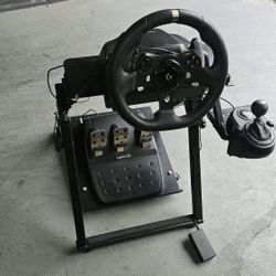 Logitech G920 Racing Wheel & Shifter / With GT Player Wheel Stand
