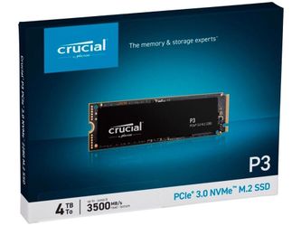 Crucial 4 TB NVME P3 PCIE 3.0