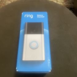 Brand New Ring Door Bell With Camera!