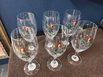 Žatecký Gus 0.5L Beer Glasses - Ritzenhoff Germany - Set of 6
