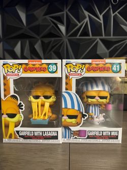 GARFIELD Funko pop set