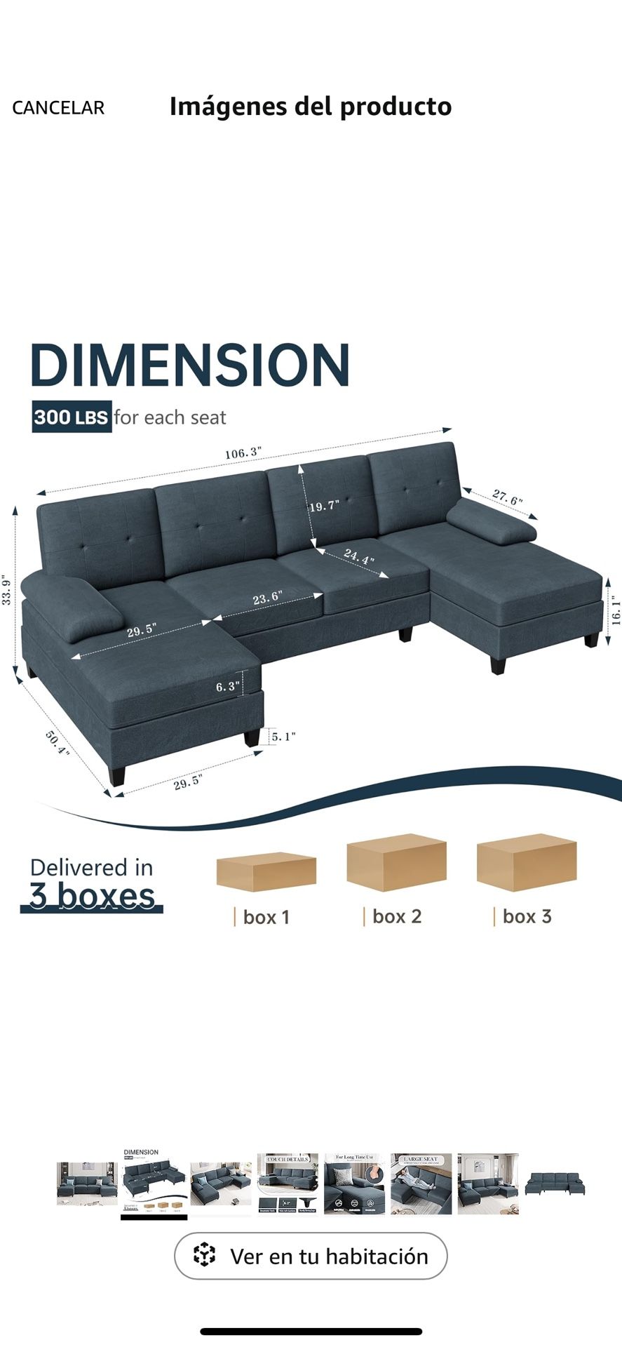 4-seater sofa