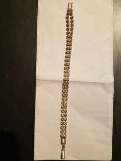 Vintage Clear Rhinestone Bracelet