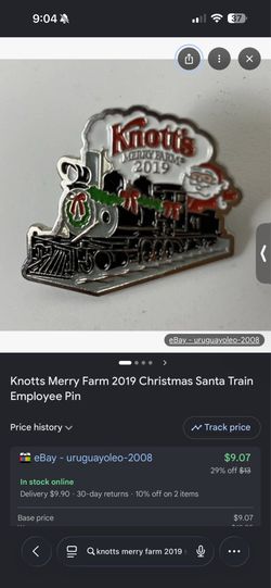 Knott’s Merry Farm Santa Pin