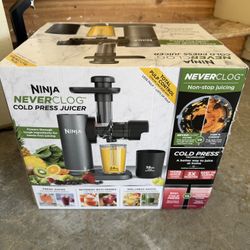 Ninja Never clog juicer 