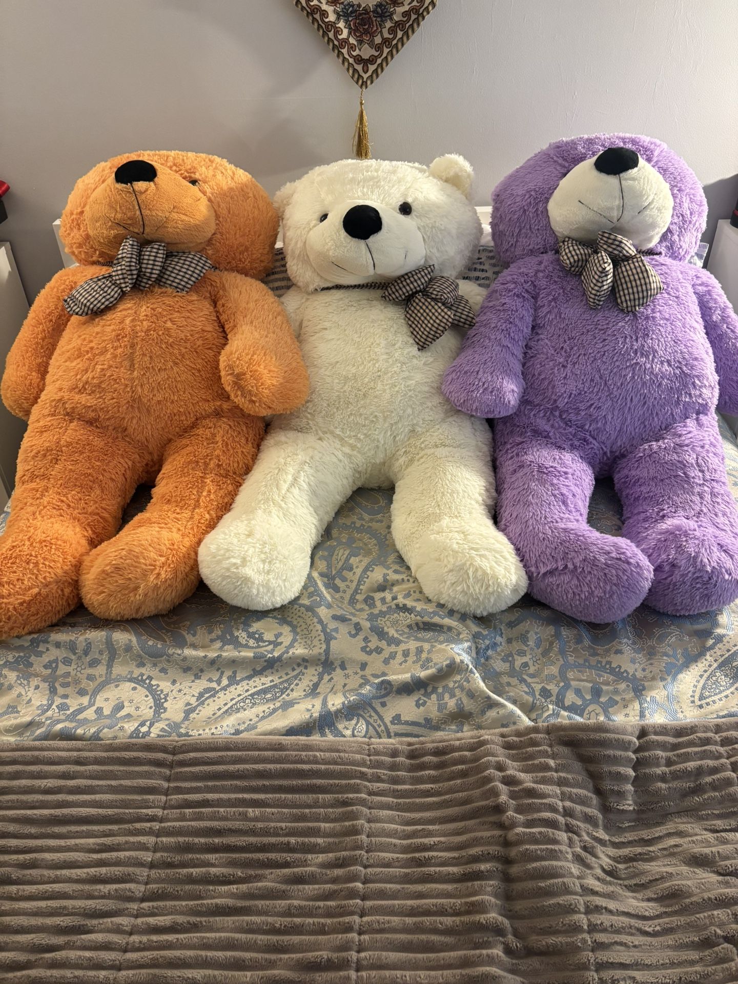 Giant Teddy Bears - Perfect Christmas Gift! 120cm, Brand New