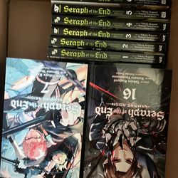 Seraph of the end manga collection 1-25 English!