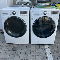 LG Gas Washer and Dryer Set