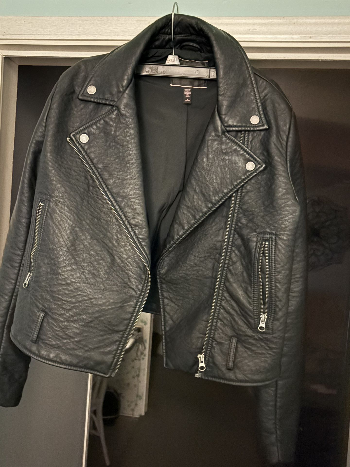 VS Leatherlike Jacket $50