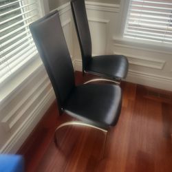 6 modern style chairs