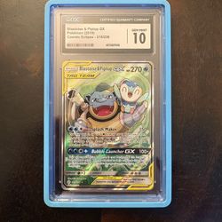 Blastoise Piplup CGC 10 Pokemon Card