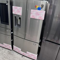 SAMSUNG FRENCH DOOR FRIDGE IN STAINLESS STEEL