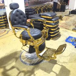 Gold Barber Chair 💈