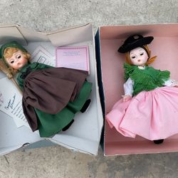 Madame Alexander dolls both one price
