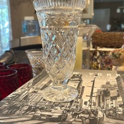 *VINTAGE* Waterford Crystal MASTER CUTTER 207-525 Vase 7"