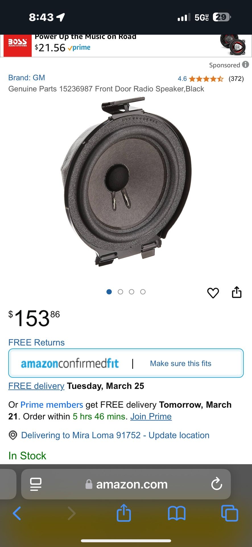 Bose 8 Speaker Car Sound System