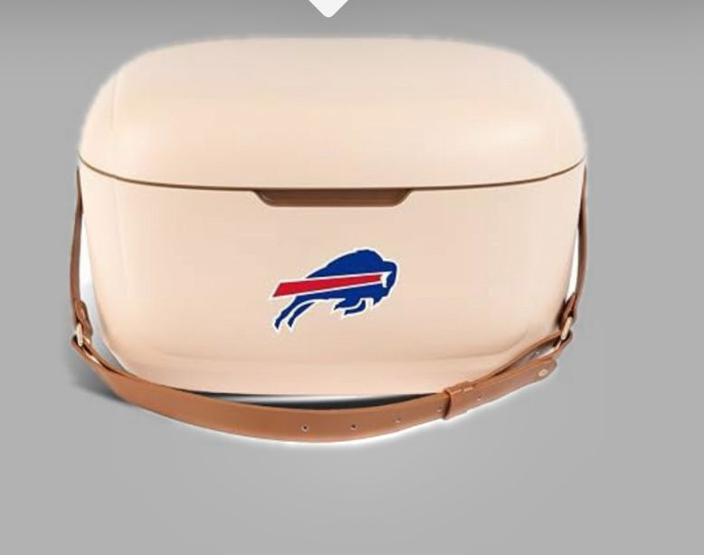 The Memory Company | Licensed NFL Team Logo Retro Rounded Cooler,Buffalo Bills