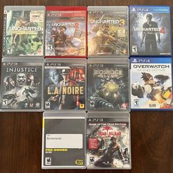 PS3 & PS4 Games