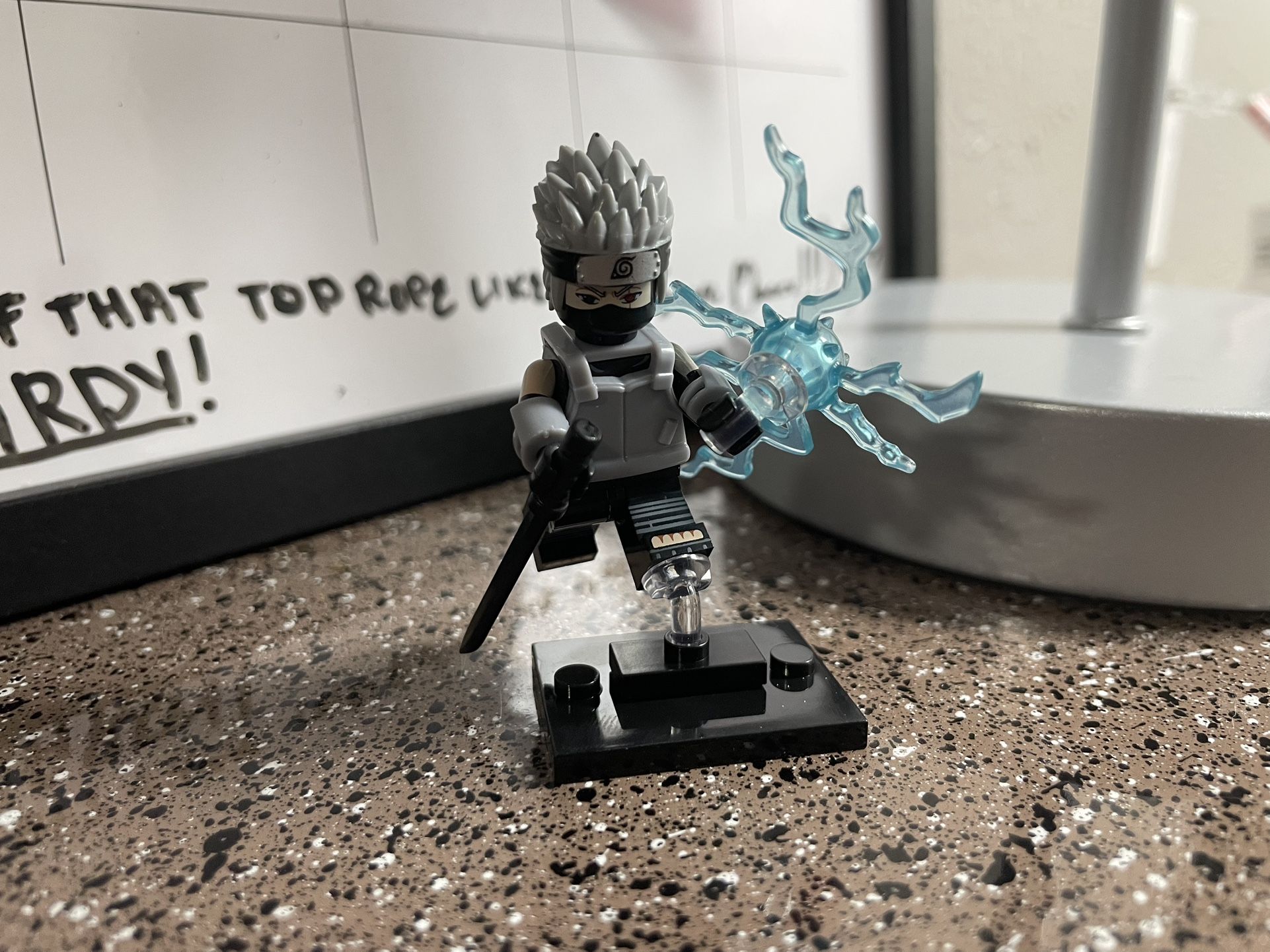 Kakashi Hatake Ambu Outfit with Chidori Minifigure