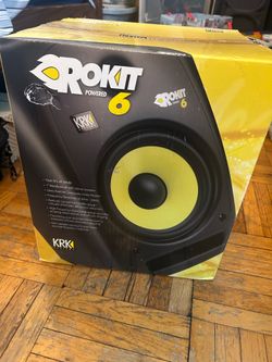 KRK Rokit 6 G2 Studio Monitors (PAIR) – Brand New in Box – Never Opened