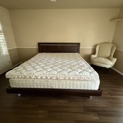 Queensize Bed And Chair 